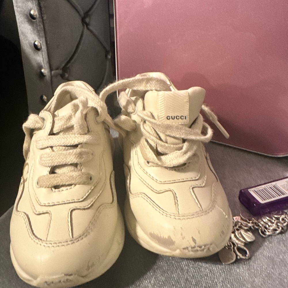 my baby Gucci sneakers